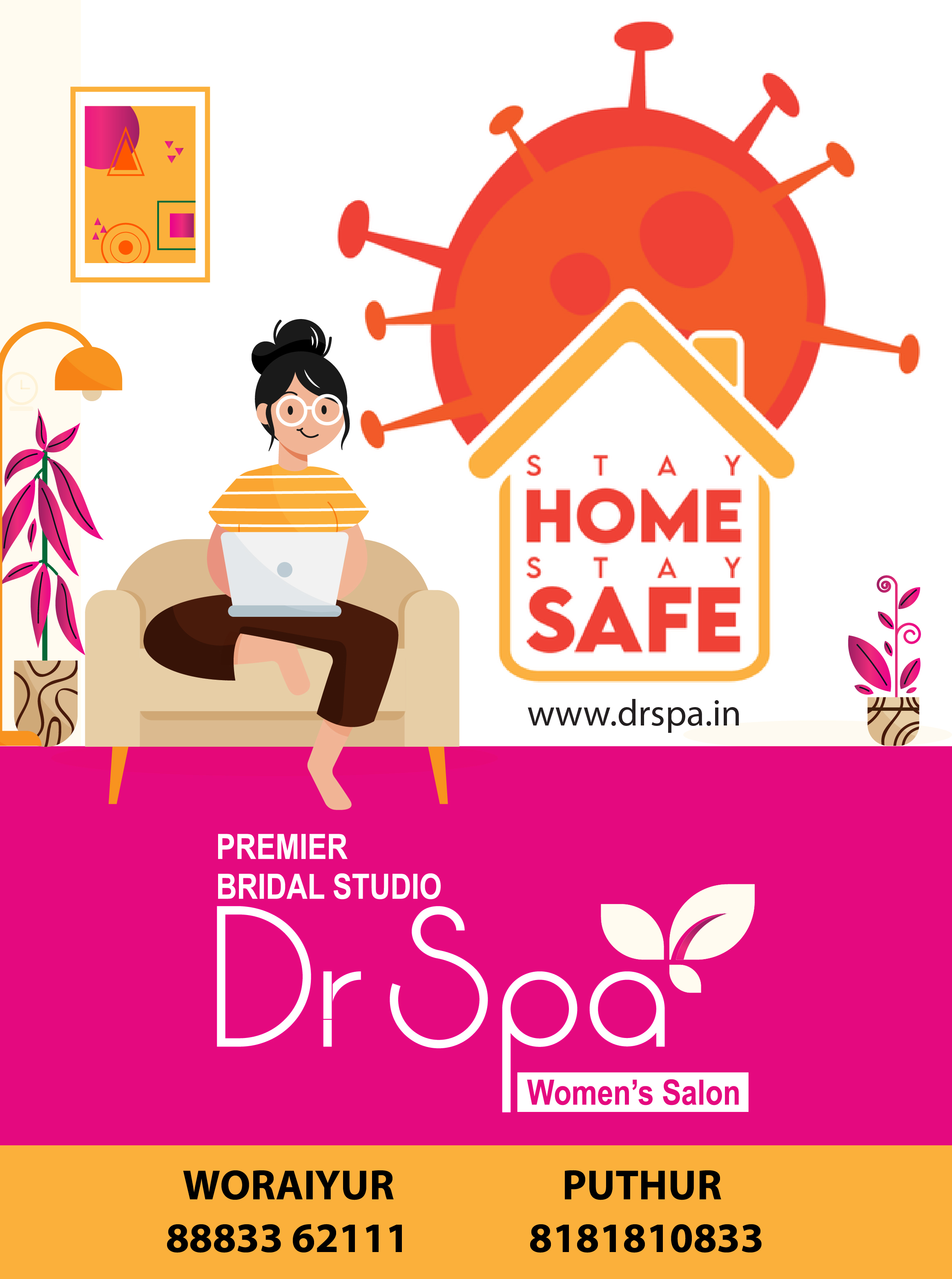 STOP CORONO VIRUS - Stay home Stay Safe