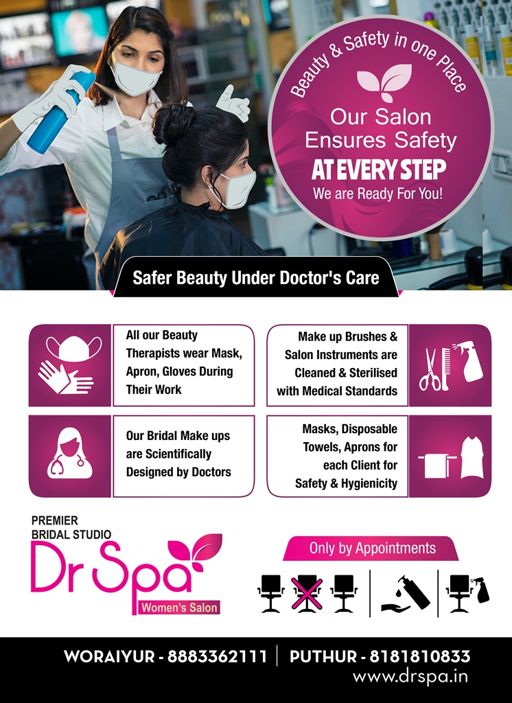 Our Salon Ensures Safety at EVERY STEP
