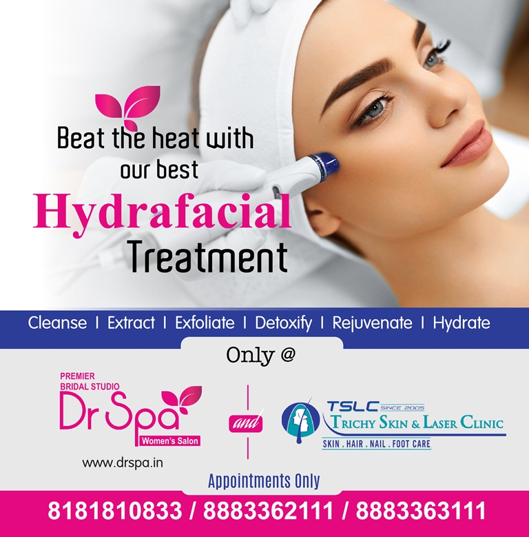 Hydrafacial Treatment Now Only Dr.Spa