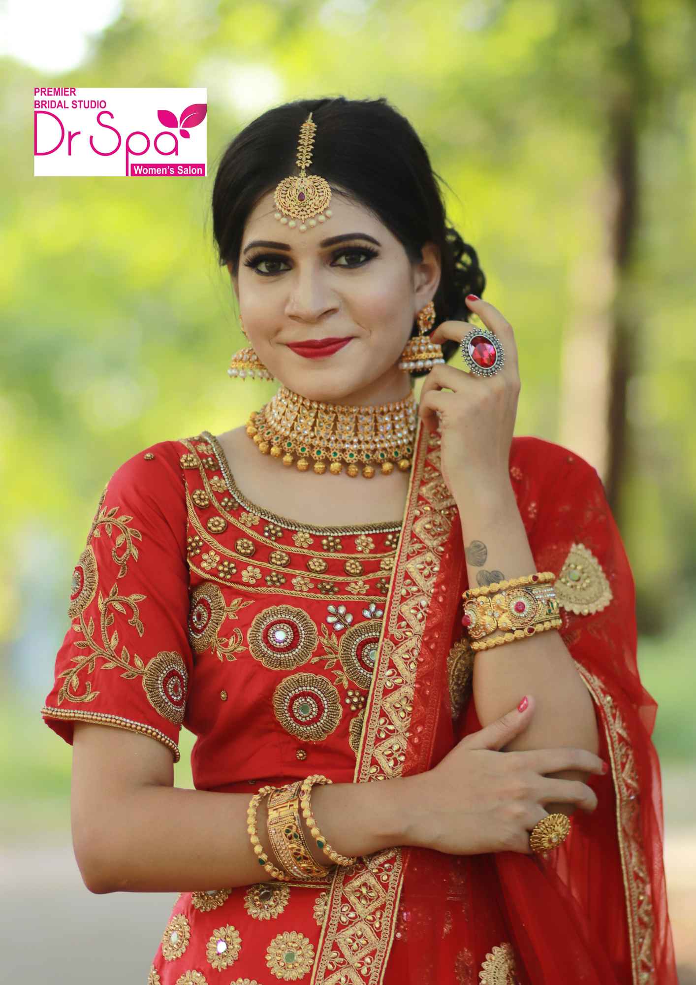 bridal makeup in singarathope trichy